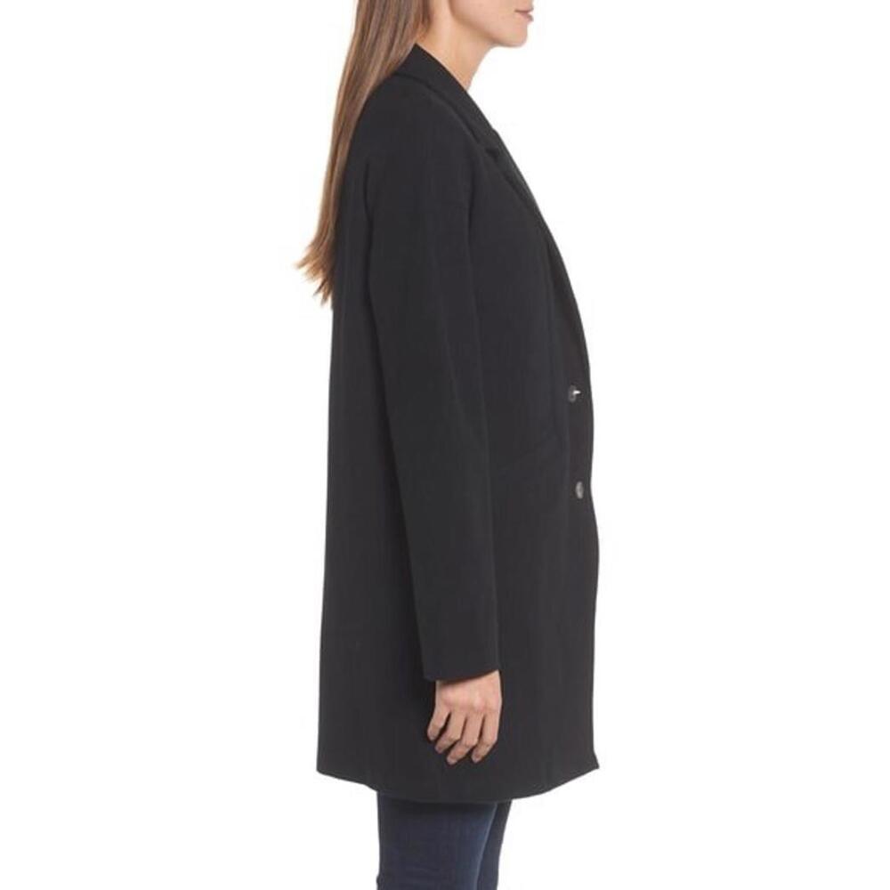 New HALOGEN Women’s Two-Button Jacket In Black Size M - Picture 3 of 11